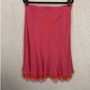 Vintage Y2K/90s Lauren Ralph Lauren 100% Silk Skirt